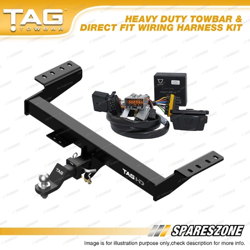 TAG Heavy Duty Towbar & Direct Fit Wiring Kit for Volkswagen Amarok NF Cab 22-On