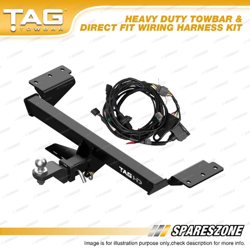 TAG Heavy Duty Towbar & Direct Fit Wiring Kit for GWM Haval H6 H6GT B03 2016-On