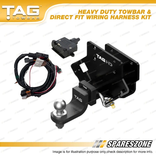TAG Heavy Duty Towbar & Direct Fit Wiring Kit for GWM Tank 300 P01 2.0L 2023-On