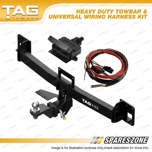 TAG Heavy Duty Towbar & Universal Wiring Kit for BYD Sealion 6 BYD7150 2024-On