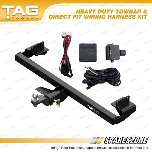 TAG Heavy Duty Towbar & Wiring Kit for Hyundai Tucson NX 24-25 Fitting Time 60