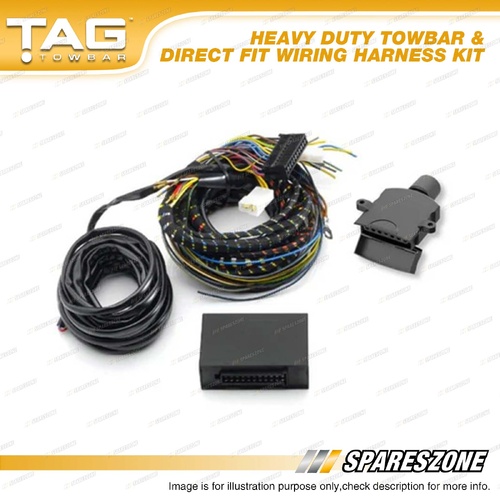 TAG Heavy Duty Towbar & Direct Fit Wiring Kit for Ford Everest 2.0L 3.0L 22-24