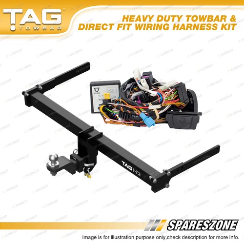 TAG HD Towbar & Erich Jaeger Wiring Kit for Volkswagen Tiguan AD AX1 BT 16-24