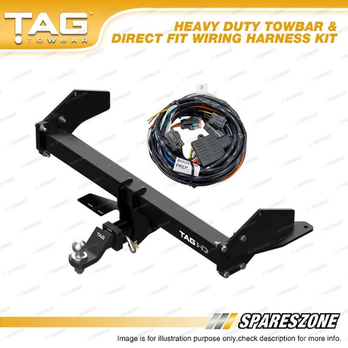 TAG Heavy Duty Towbar & Direct Fit Wiring Kit for Ssangyong Musso Q2 QK LWB only