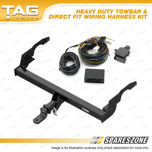 TAG Heavy Duty Towbar & Direct Fit Wiring Kit for Mazda BT-50 B22 B32 UP UR