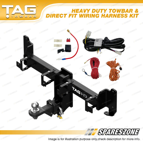 TAG Heavy Duty Towbar & Direct Fit Wiring Kit for BMW X3 F97 G01 G08 2.0L 3.0L