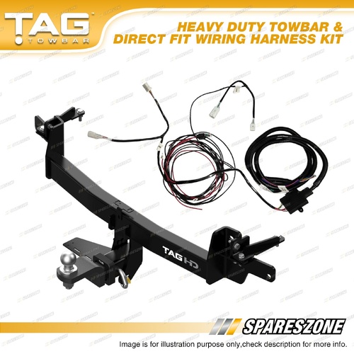 TAG Heavy Duty Towbar & Direct Fit Wiring Harness Kit for BYD Seal Sedan 2023-On