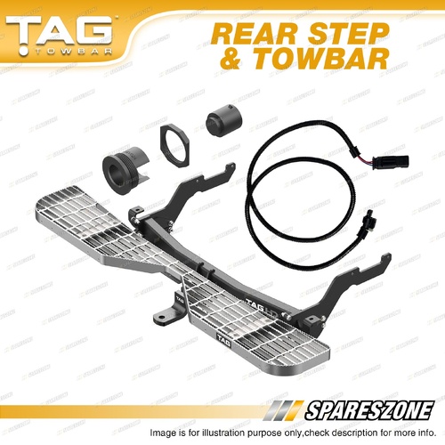 TAG Heavy Duty Towbar & Rear Step for Hyundai Staria Load US US4 US4W 03/2026-On