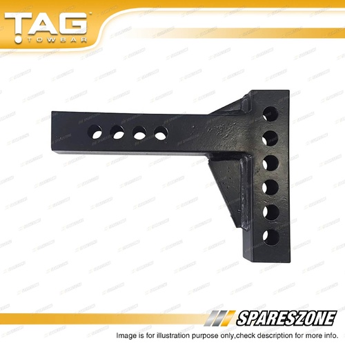 TAG Weight Distribution Hitch Shank - Standard Adjustable Drop Tag Trailer