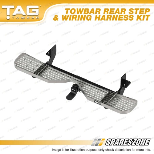 TAG Towbar & Rear Step & Wiring Kit for Toyota Hiace Commuter GDH GRH H 300 320