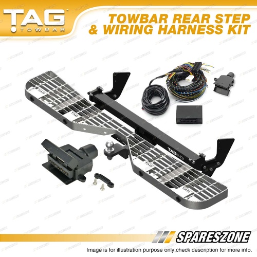 TAG Towbar Rear Step & Wiring Kit for Mercedes Benz Vito 447 1.6L 2.0L 2.1L 2.2L
