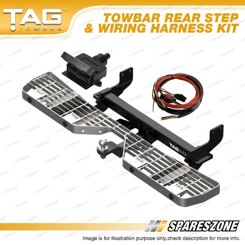 TAG Towbar & Rear Step & Wiring Kit for LDV Deliver 7 NA 2.0L SC20M163Q5 2024-On