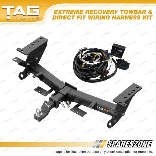 TAG Extreme Recovery Towbar & Wiring Kit for Ford Ranger PY T6.2 With Rear Step