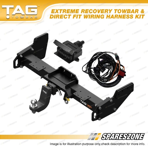 TAG Extreme Recovery Towbar & Direct Fit Wiring Kit for GWM Ute NPW 2.0L 2020-On