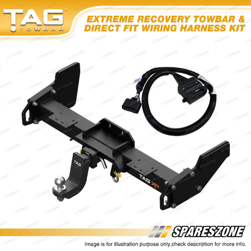 TAG Extreme Recovery Towbar & Direct Fit Wiring Kit for Great Wall Ute NPW 2.0L