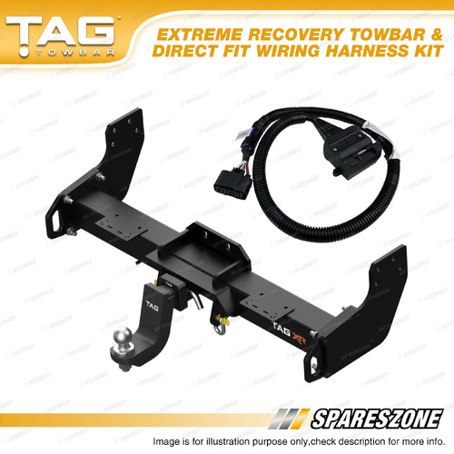 TAG Extreme Recovery Towbar & Direct Fit Wiring Kit for GWM Cannon Alpha P05 2.4