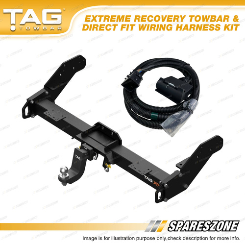 TAG Extreme Recovery Towbar Direct Fit Wiring Kit for Kia Tasman TK IC Reloc Bkt