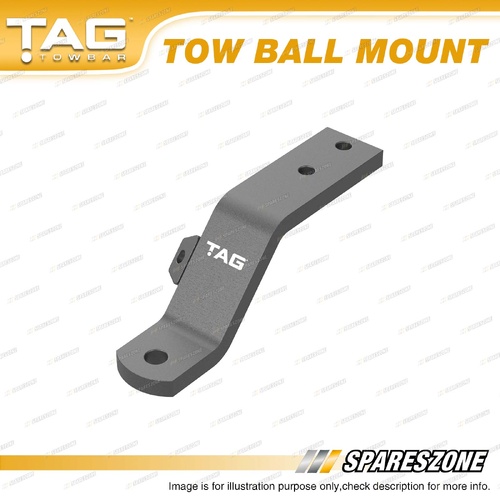 TAG Class 2 Replacement Tow Ball Mount - 65mm Hole Centre 20mm Thick L201C