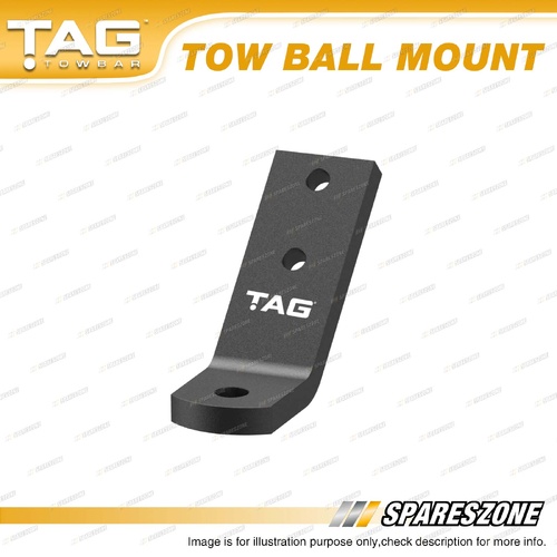 TAG Class 2 Replacement Tow Ball Mount - 65mm Hole Centre 20mm Thick L237