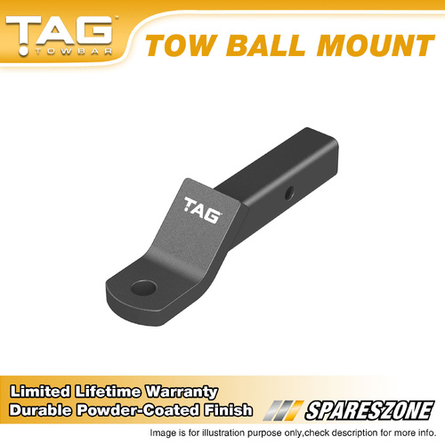 TAG Tow Ball Mount - Pin to Ball 208mm Long 3500kg Gross Trailer Weight L4045-PC