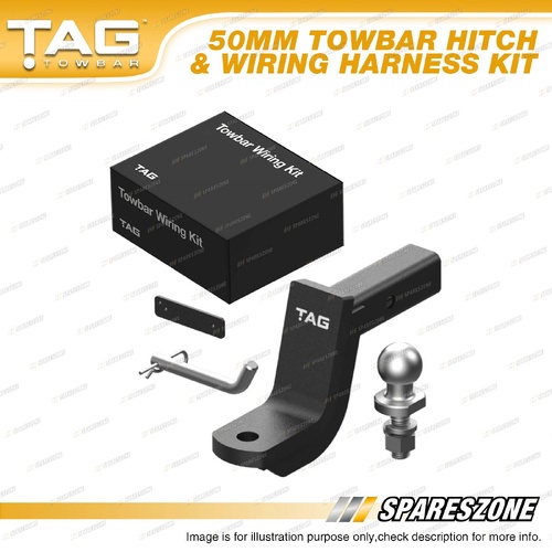 TAG Towbar Hitch Kit for Toyota Landcruiser FJA300 LC300 Prado 250 Series 21-On