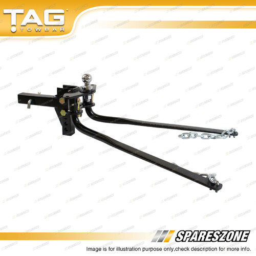 TAG Weight Distribution Hitch - Towing Capacity 3500kg Ball Weight 350kg