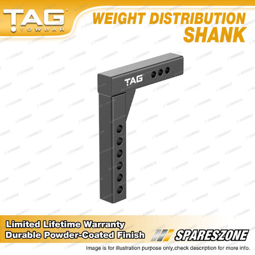 TAG Weight Distribution Shank - Heavy Duty 50mm Square 100mm Drop