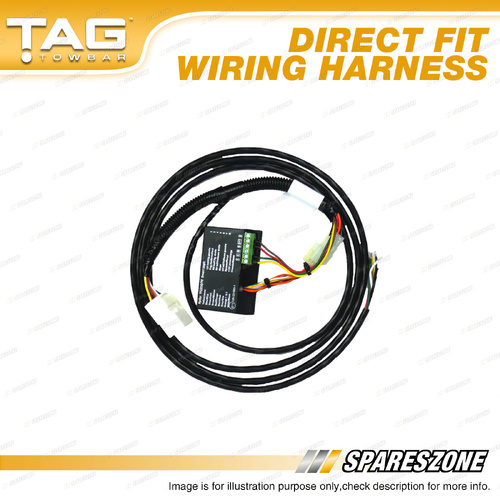 TAG Direct Fit Wiring Harness for Toyota Landcruiser 200 Series Wagon 07-08