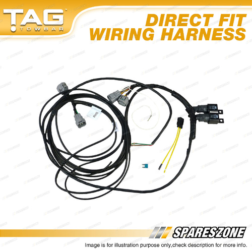 TAG Pulse Towbar Wiring Direct Fit for Toyota Hilux GGN KUN TGN 15 16 25 26 R