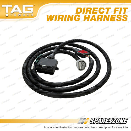TAG Towbar Wiring Harness Direct Fit ECU for Isuzu MU-X RJ D-Max TFR TFS 3.0L