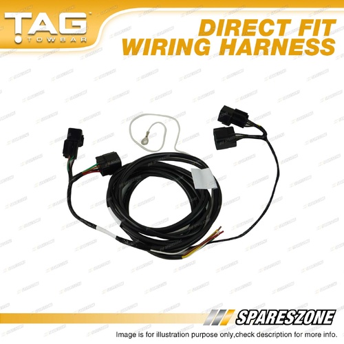 TAG Direct Fit Wiring Harness for GWM V200 V240 K2 2.0L 2.4L 4Cyl 2009-On