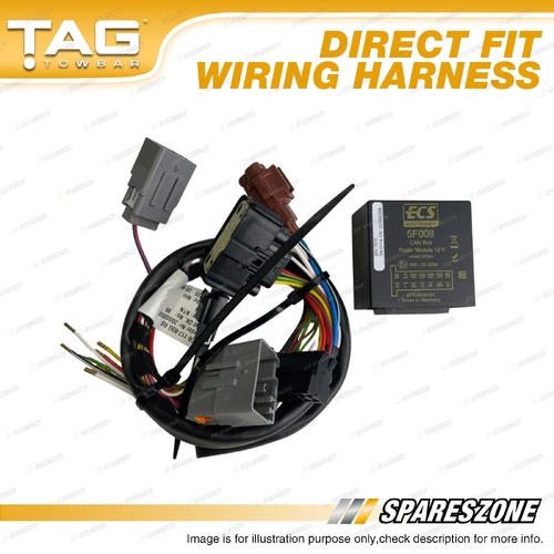 TAG Towbar Direct Fit Wiring Harness for Ford Transit Custom AV RXXTA 2.0L 23-On