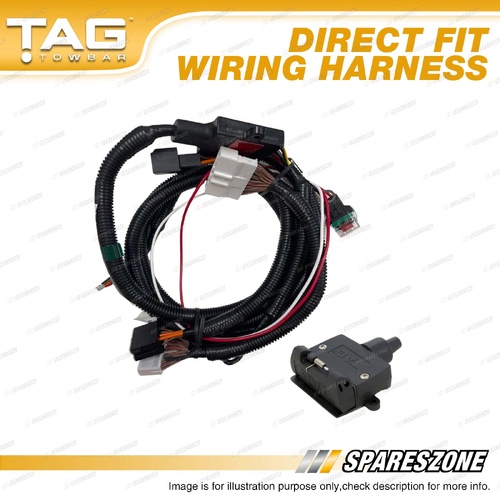 TAG Towbar Direct Fit Wiring Harness for GWM Tank 300 P01 2.0L Petrol 03/2023-On