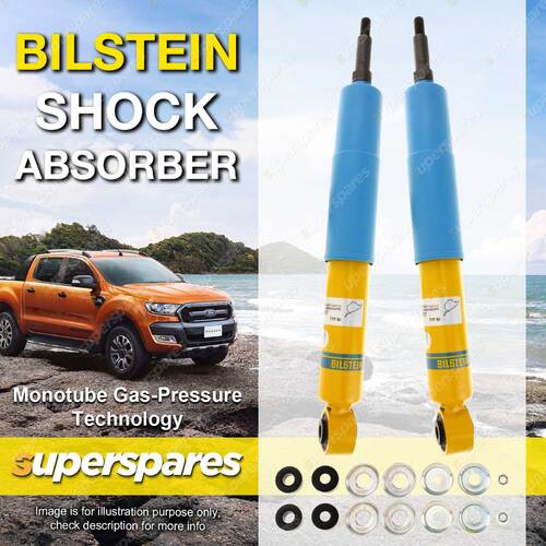 Pair Front Bilstein B6 Shock Absorbers for Toyota Landcruiser 100 Series IFS