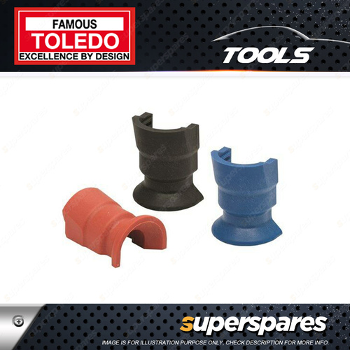 Toledo Fuel Line Disconnect Tool Set - Black 1/4" Red 5/16" Blue 3/8"