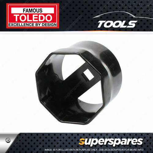 Toledo Wheel Bearing Lock Nut Socket - Octagon 8 point 3 7/8" Square Drive