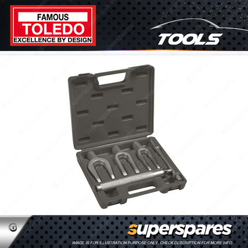 Toledo 5 Pc of Ball Joint Tie Rod Pitman Arm Set - Interchangeable head kit