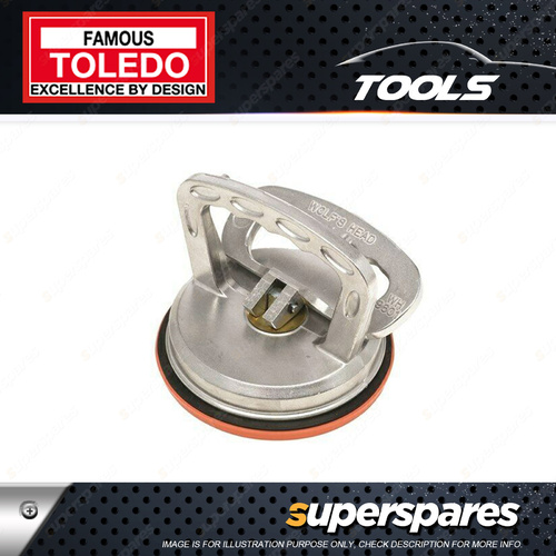 Toledo Single Suction Cup Aluminium Body - 120mm Diameter 20KG Load