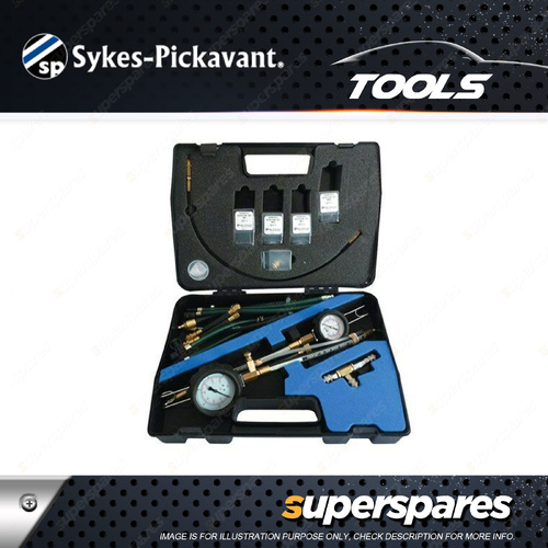 Sykes-Pickavant Fuel Injection Pressure Test Kit Single Multi-Point Systems