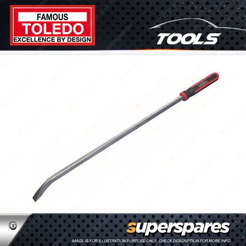 1 pc of Toledo Strike-Thru Extra Long Pry Bar 900mm With Angled tip