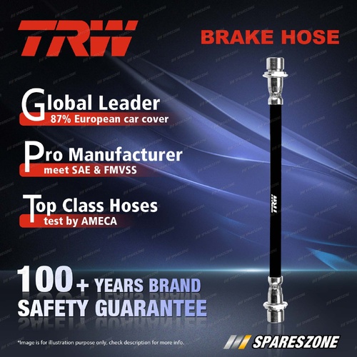 TRW Rear Axle Centre Brake Hose for Citroen Jumper 230L 2.5L 2.8L 03/1994-04/02