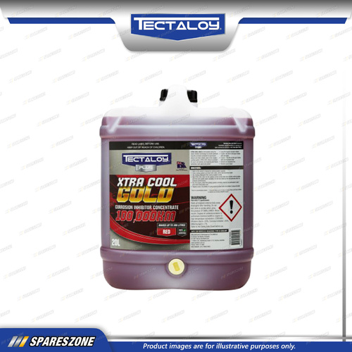 Tectaloy Xtra Cool Gold Coolant Concentrate Red 20L - Inhibitor Technology