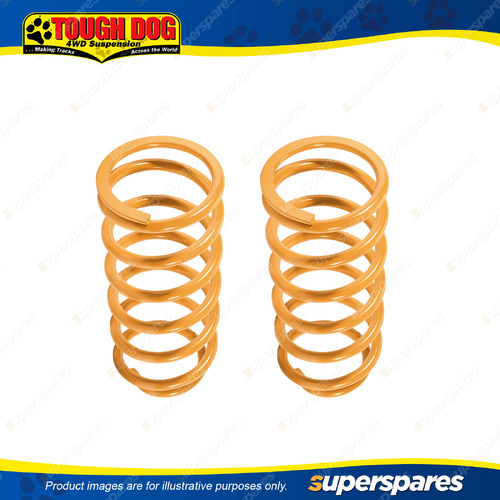 2x Rear Tough Dog 35mm Lift Coil Springs 0-300Kg for Mercedes Benz X-Class 17-20