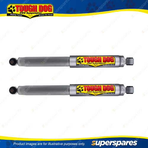 2x Front Tough Dog OE Height Nitrogen Gas Shock Absorber for Nissan Patrol MQ MK