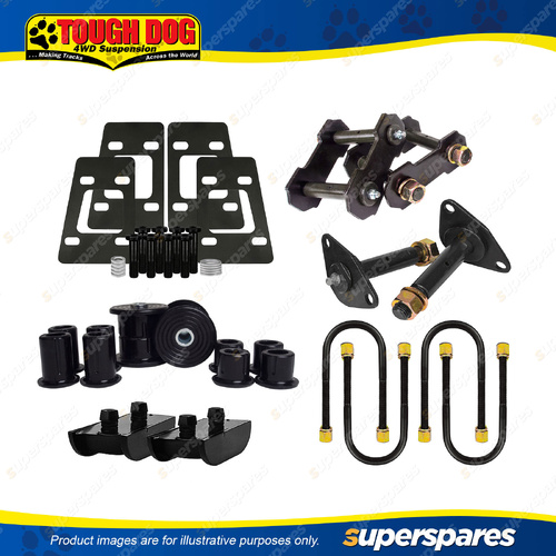 Rear Tough Dog Leaf Spring Fitment Kit for LDV T60 2017-08/2021 4WD Offroad