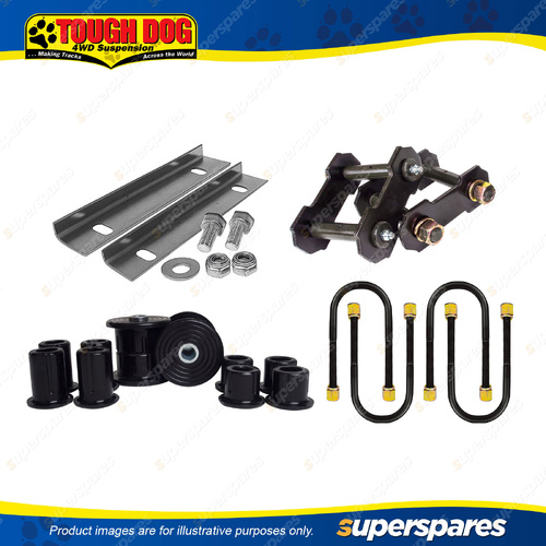 Rear Tough Dog Leaf Spring Fitment Kit for Mitsubishi Triton ME MF MG MH MJ MK
