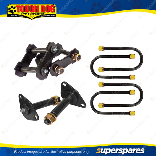 Rear Tough Dog Leaf Spring Fitment Kit for Mitsubishi Triton ML MN 07/2006-2015