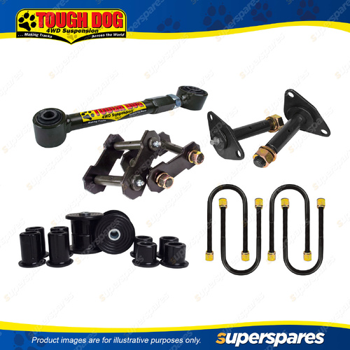 Front Tough Dog Leaf Spring Fitment Kit for Toyota Hilux 04/1979-1997