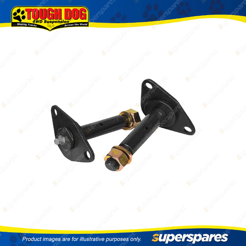 Front Tough Dog Leaf Spring Pin Kit for Toyota Landcruiser 40 42 45 25mm Eyes