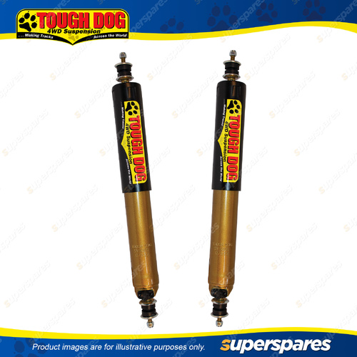 2 x Front SV 9 Stage ADJ Steering Dampers for Toyota Landcruiser 80 105 Series